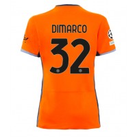 Inter Milan Federico Dimarco #32 Replica Third Shirt Ladies 2023-24 Short Sleeve